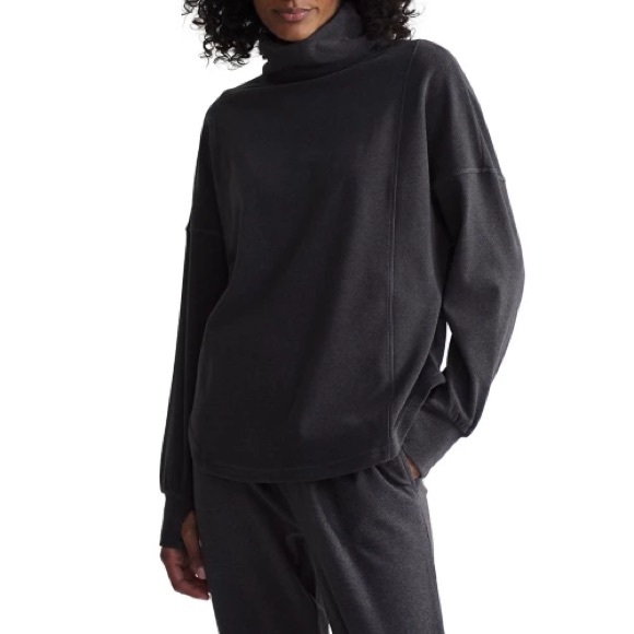 NWT Varley Rainer roll neck jumper pullover with thumbholes women’s size small - Picture 1 of 8